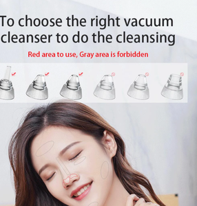 เครื่องดูด<span class=keywords><strong>สิวเสี้ยน</strong></span>แบบปรับได้ 5 ระดับ สำหรับดูแลผิวหน้า กำจัดสิวเสี้ยนบริเวณจมูก ด้วยระบบไฟฟ้า - Product Image 3