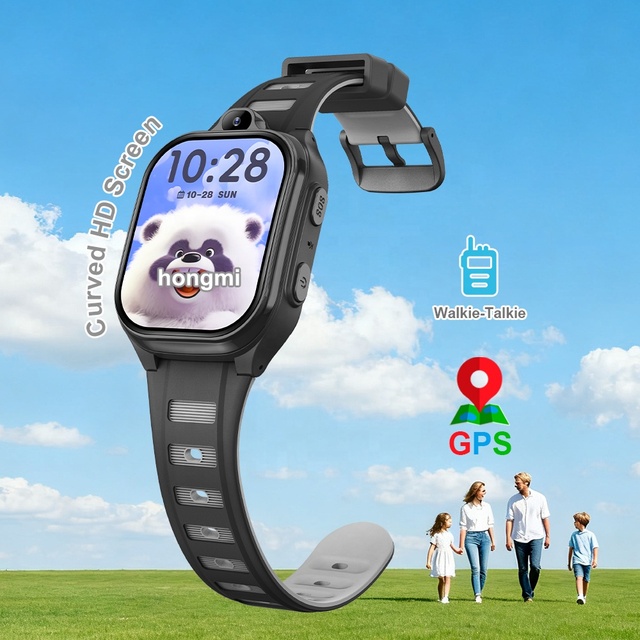 High-performance GPS Kids Smart Watch IP67 Large Memory Two-way Phone Call Video Call Intercom Walkie Talkie 4G D19