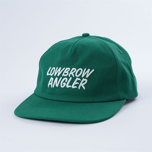 100% algodón bordado <span class=keywords><strong>logo</strong></span> 5 paneles sin estructura Snapback gorras, 5 paneles Littel Curve Brim papá sombreros diferentes tonos sombreros - Product Image 3