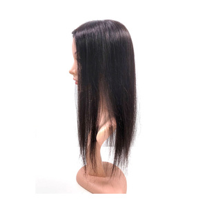 Cosmo in Korea - Peluca de Cabello Humano Remy Premium Coreana (15x17) - 10 Pulgadas, Estilo Natural Liso para Mujer, Uso Diario, Fácil de Usar - Product Image 3