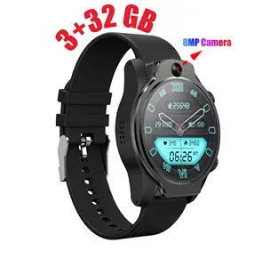 Montre connectée 4G pour adulte, GPS, téléphone S10, 3 go + 32 go, grand stockage, téléchargement d'applications, double caméra 8mp, natation, 2022