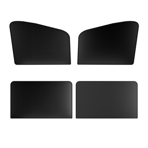 Pare-soleil magnétique noir en vinyle pour vitres latérales de voiture Chongteng, isolation thermique, protection intérieure automobile - Product Image 5