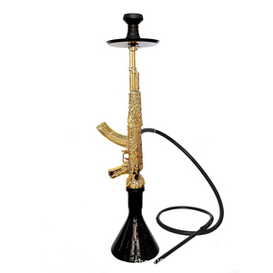 Cachimba de Resina de Gran Tamaño con Diseño Intrincado Estilo <span class=keywords><strong>AK</strong></span>-<span class=keywords><strong>47</strong></span>, Cachimba de Estilo Árabe, Éxito de Ventas Transfronterizo - Product Image 6