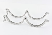 Abrazadera de Acero Inoxidable 304 de 13MHH, Tipo Medio de un Solo Pin, AAL0 Pulgadas 0.5-12 Pulgadas, Superficie Pulida, Abrazaderas de Grado Industrial/Comercial