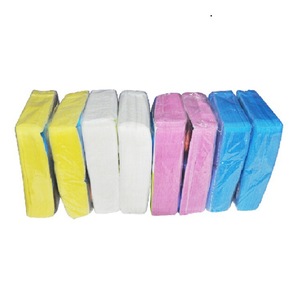 ผ้าเช็ดทำความสะอาด แพ็ค 100 ชิ้นต่อถุง คละสี สำหรับใช้ประจำวัน - Product Image 1