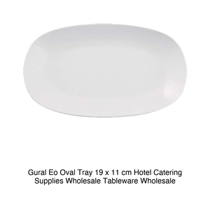 Plato Ovalado para Servir Eo 19 × 11 cm Gural -6- Eo19Ky00 - Product Image 2