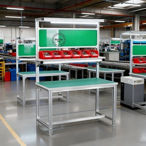 Bàn làm việc nhà máy Weizhi, bàn lắp ráp, bàn thí nghiệm, bàn làm việc bằng nhôm, bàn làm việc kiểu Werkbank - Product Image 3