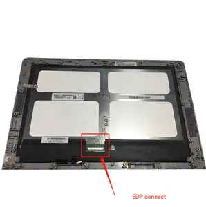 Original 10,1 "LCD de pantalla táctil asamblea de pantalla + digitalizador + marco para reemplazar HP Pavilion x2 210 G2 tablet B101EAN01.8