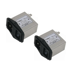 6A 220V <span class=keywords><strong>AC</strong></span> ổ cắm duy nhất giai đoạn EMI dòng lọc với công tắc nguồn - Product Image 3