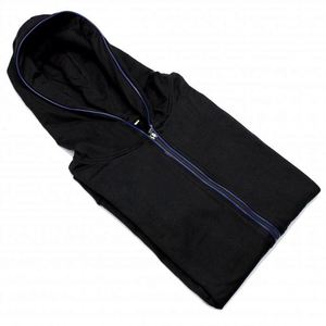 Sudadera con Capucha LED Personalizada para Hombre, 100% Algodón, Talla Grande, con Cierre, Informal, con Capucha, Lisa, Teñida, de Secado Rápido - Product Image 5