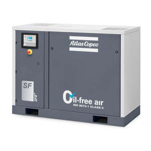เครื่องอัดอากาศแบบไร้น้ำมัน Atlas Copco รุ่น SF4 <span class=keywords><strong>SF8</strong></span> SF11 SF15 SF17 SF22 SF35 - Product Image 1