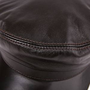 Gorra de Béisbol de Piel de Cabra J194, Estilo Boina, Unisex, Informal, Transpirable, Impermeable, Estilo Piloto - Product Image 5