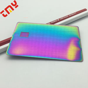 บัตร<span class=keywords><strong>เครดิต</strong></span>วีซ่าเคลือบไอพีสีรุ้งหรูหรา พร้อมเงิน บัตร<span class=keywords><strong>เครดิต</strong></span>แบบขัดเงาเปลี่ยนสี  <span class=keywords><strong>สมัคร</strong></span>ตัวอย่างบัตร<span class=keywords><strong>เครดิต</strong></span>ออนไลน์ - Product Image 3