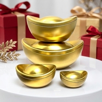 Boîte en fer blanc recyclable de qualité alimentaire, vente en gros directe usine, pour emballage artisanal, lingots métalliques, chocolat, bonbons, biscuits, emballage métallique pour sucreries