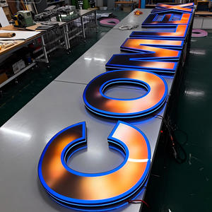 Letras de Canal LED RGB Personalizadas con Cambio de Color, Letrero Programable con Efecto Neón, Letrero 3D con Iluminación Frontal para Bar, Club, Tienda de Juegos - Product Image 3