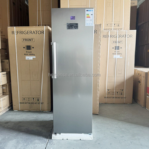 Congélateur vertical à porte unique de 258 L, sans givre, en acier inoxydable, pour usage domestique et hôtelier, classe A+ d'efficacité énergétique, dégivrage automatique garanti - Product Image 3