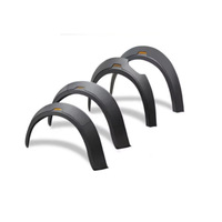 Élargisseurs d'ailes réfléchissants avec logo pour Isuzu D-MAX Rodeo 2021-2026, accessoires de modification extérieure tout-terrain pour pick-up
