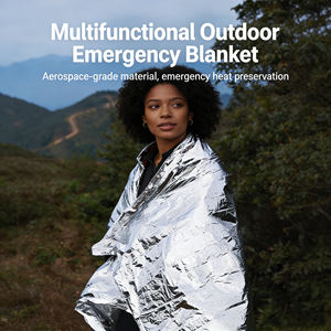 Coperta Sauna di sopravvivenza Mylar pellicola termica per la perdita di peso del calore corporeo coperta di emergenza per terapia a infrarossi lontani - Product Image 1