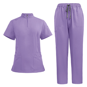 Tenues d'infirmière, ensembles élégants, ensembles médicaux tendance, <span class=keywords><strong>tissu</strong></span> doux anti-rides de qualité supérieure, ensembles de blouses d'infirmière lavables - Product Image 5
