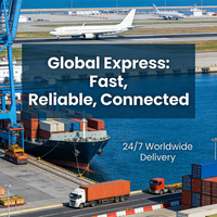 Agent d'expédition aérienne et maritime DHL UPS FEDEX Ali Express Chine vers le monde entier USA Porte à Porte Dropshipping Transitaire professionnel
