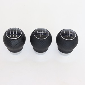 Car Gear <b>Knob</b> Leather Ergonomic 5 Speed Manual <b>Shift</b> <b>Knob</b> For Various Vehicle Models - Product Image 1