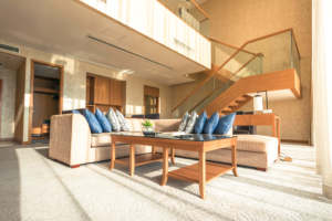 แผ่นพื้นวิลล่าแบบมีชั้นกลางขนาด 24 มม. สำหรับบ้านคอนเทนเนอร์สำเร็จรูป แผ่นพื้นซีเมนต์คอมโพสิตกันน้ำ - Product Image 4