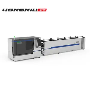 Best Price Fiber Laser Tube CNC Cutting Machine Bevel Cutting Laser Cutting Machine For Sale Hongniu The Hot Selling