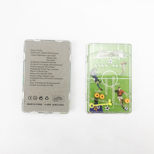 Los niños baratos juegan laberinto de plástico de mano Mini fútbol <span class=keywords><strong>Word</strong></span> Cup Pinball Games Pinball Board Game - Product Image 1