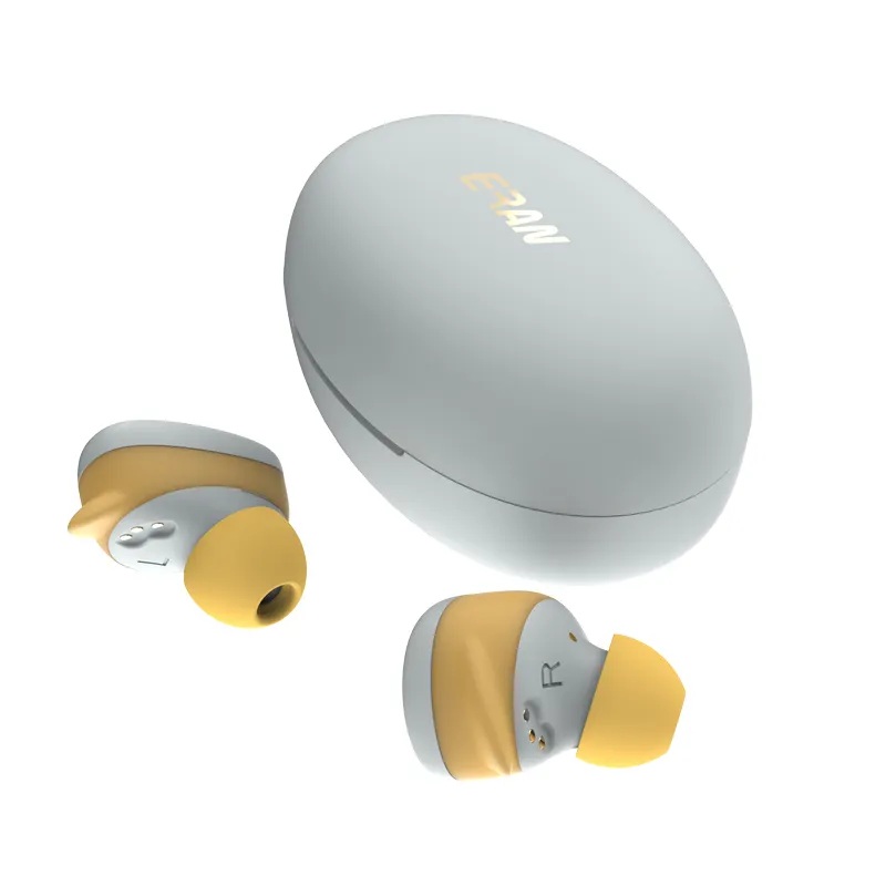 Wireless charging Hands-free call tws earbuds Ergonomic Design APTX 3D stereo sound QCC wireless earphone
