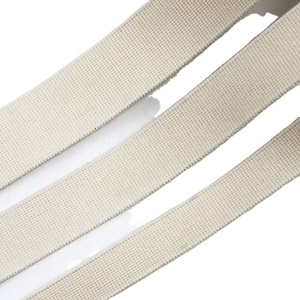 Factory Wholesale 100% Cotton Natural Color <b>Webbing</b> Bag Strap Cotton Binding Thick Cotton <b>Webbing</b> for Garment Cloths Accessories - Product Image 4