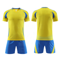 Maillot de football personnalisable en polyester respirant à séchage rapide multicolore pour l'entraînement de football