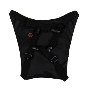 <span class=keywords><strong>Gilet</strong></span> de sécurité réfléchissant sans fil à led, télécommande, signalisation lumineuse, clignotant, haute visibilité, cyclisme - Product Image 5