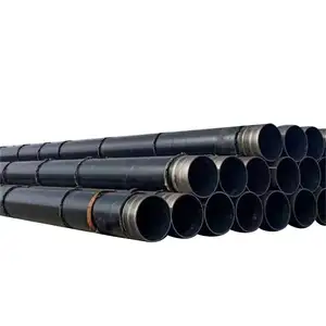 Acier Xinyue ASTM A252 API5L X 52 grand stock au meilleur prix tuyau d'acier rond en spirale soudé avec prix d'usine