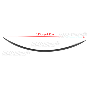 สปอยเลอร์หลังคาท้ายรถยนต์ วัสดุ ABS สำหรับรถยนต์เมอร์เซเดสเบนซ์ W205 C63S 2 ประตู ปี 2017-2018  แบบติดตั้งง่าย - Product Image 6