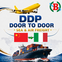 1688 Alibaba Dropshipping Satın Alma Temsilcisi Çin'den İtalya'ya Nakliye Firması 7/24 Global Nakliye Hizmeti LCL Ekspres Kargo
