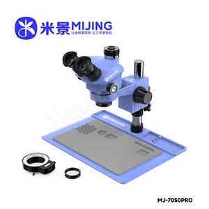 Microscopio Mijing MJ7050Pro Reparación de placa base de teléfono móvil Microscopio HD 7-50X Cámara Mijing 4K variable continua - Product Image 2