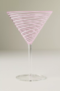 Nuovo Modello Molto Richiesto: Bicchieri in Vetro Rosa con Motivo a Spirale per Decorazione d'Interni e Regalo di Amicizia - Product Image 5