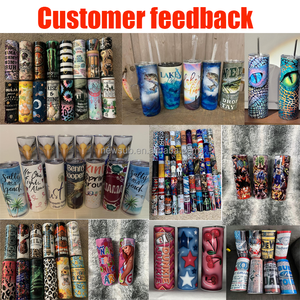 Vasos de Vidrio Transparente Esmerilado de 16 oz con Logotipo Personalizado, Sublimados para Cerveza, Jugos y Bebidas, con Tapas de Colores y Pajitas - Product Image 6