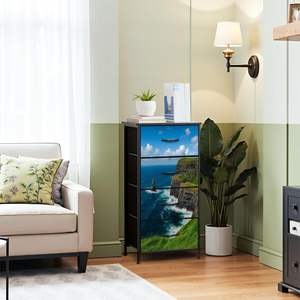 Irlande falaises commode 4 tiroirs Moher paysage stockage organisateur salon chambre décor à la maison en Stock - Product Image 4