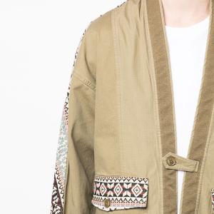 Chemise de robe taoïste de style <span class=keywords><strong>kimono</strong></span> personnalisé OEM Retour aux anciens vestes d'épissure de la série japonaise - Product Image 4