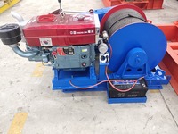 Treuil diesel de 5 tonnes avec source d'alimentation électrique pour levage ou traction souterrains