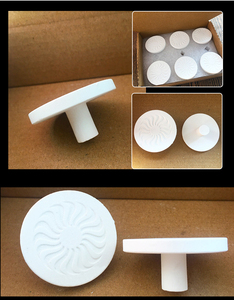 Bouchons en céramique blanche écologique plaque ronde Base corail Frag disques support avec différentes tailles pour carreaux d'aquarium SPS LPS - Product Image 4