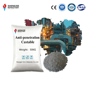 High Strength Concrete Refractory Cement Silicon