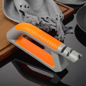 Pierre à aiguiser en acier corindon et résine à 4 niveaux pour hache et <span class=keywords><strong>machette</strong></span>. - Product Image 1