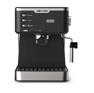 Cafetera automática a presión para capuchino, máquina de café espresso de 19bar