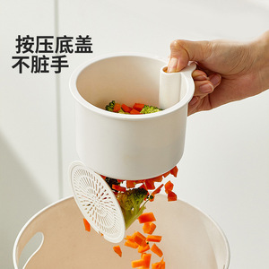 Panier de vidange pour évier Xingxingjia 13x14.2x20.2cm en plastique ABS, support de rangement suspendu pour évier de cuisine - Product Image 2