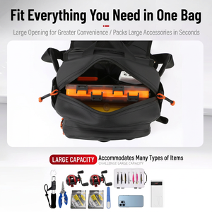US spot Camouflage Fishing <b>Chest</b> Pack Waterproof Tactical Fly Fishing Bag Multi Pocket Vest <b>Storage</b> for Hiking Hunting - Product Image 4