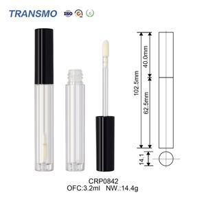 Tubos de Brillo Labial de Plástico Ecológicos al por Mayor, Bálsamo Labial OEM, Logotipo Personalizado, Envase de Brillo Labial Cosmético, Tubos de Brillo Vacíos de 3 ml, Tubos de Brillo de Lujo - Product Image 2