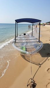 Kayak Transparente Popular Dolphin con Fondo de Cristal para Navegación en el Océano, <span class=keywords><strong>Alquiler</strong></span> en la Playa, Moldeado en PC, con Motor y Remo - Product Image 3