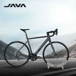 Java VELOCE 16 Speed Factory in Stock Aluminum Alloy Race Bike 700C Original SHIMANO Cycling Helmet Disc Brake Road Bicycle